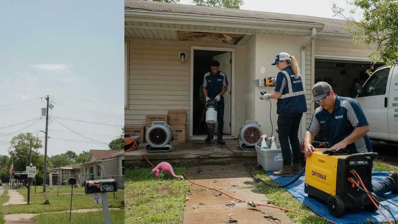 Storm Damage Water Removal in Lewisburg, KY near me